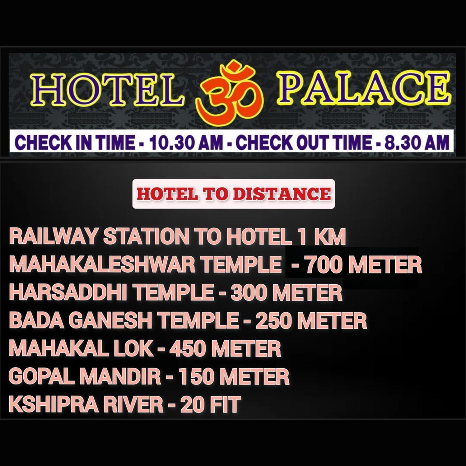 Hotel Om Palace Ujjain Exterior foto